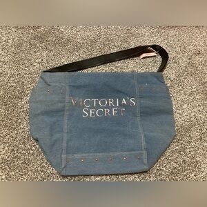 Victorias Secret Jean Blue Bag NWT